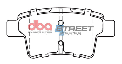 DBA Brake Pads Street Series Ceramic | Rear Axle — BP OPREMA I SERVIS d.o.o.