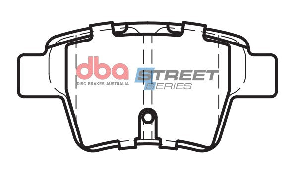 DBA Brake Pads Street Series Ceramic | Rear Axle — BP OPREMA I SERVIS d.o.o.