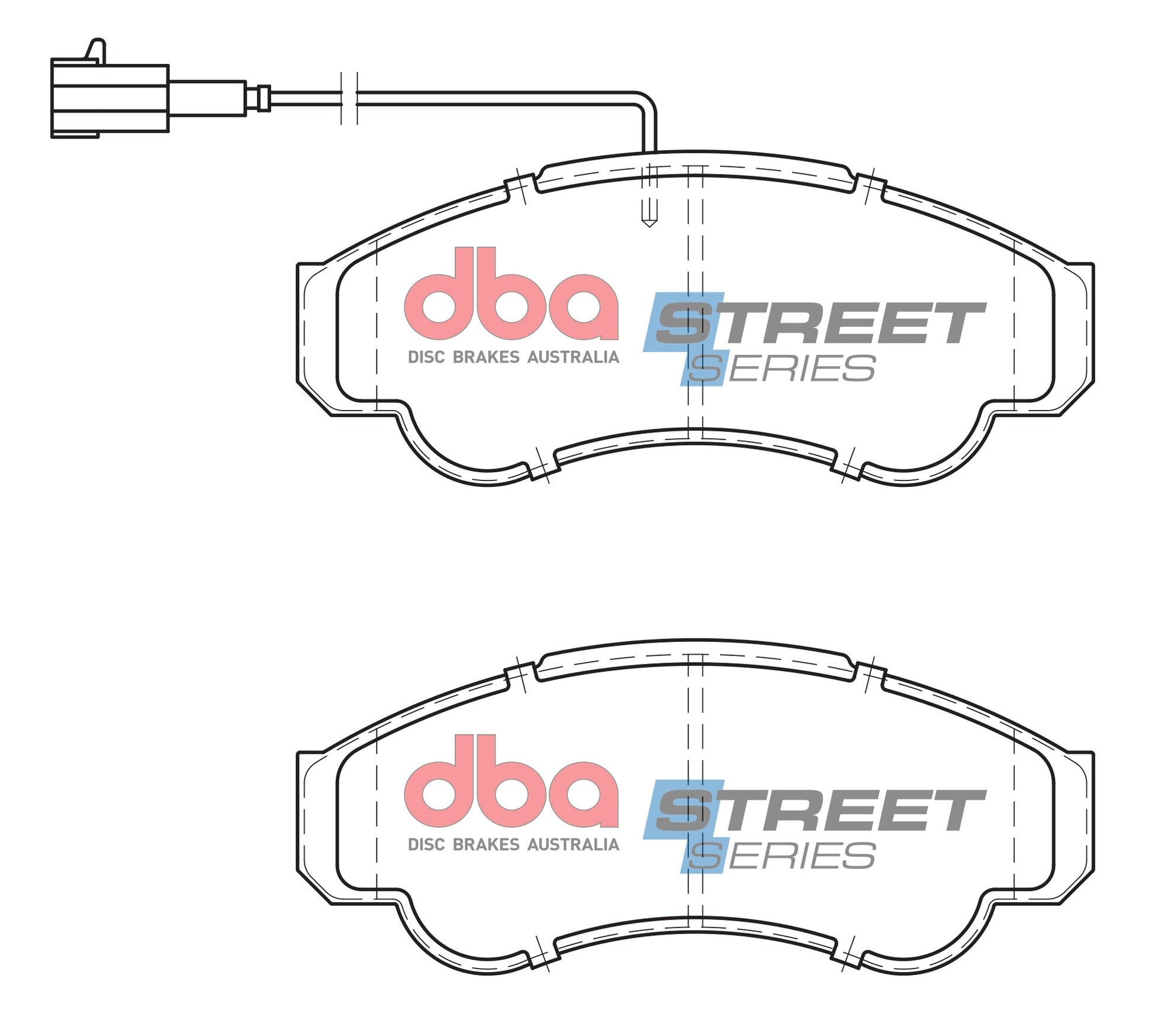 DBA Brake Pads Street Series Semi-metallic | Front Axle — BP OPREMA I SERVIS d.o.o.
