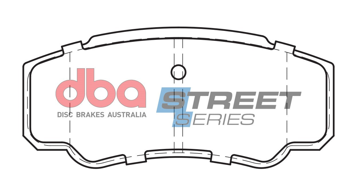 DBA Brake Pads Street Series Semi-metallic | Rear Axle — BP OPREMA I SERVIS d.o.o.