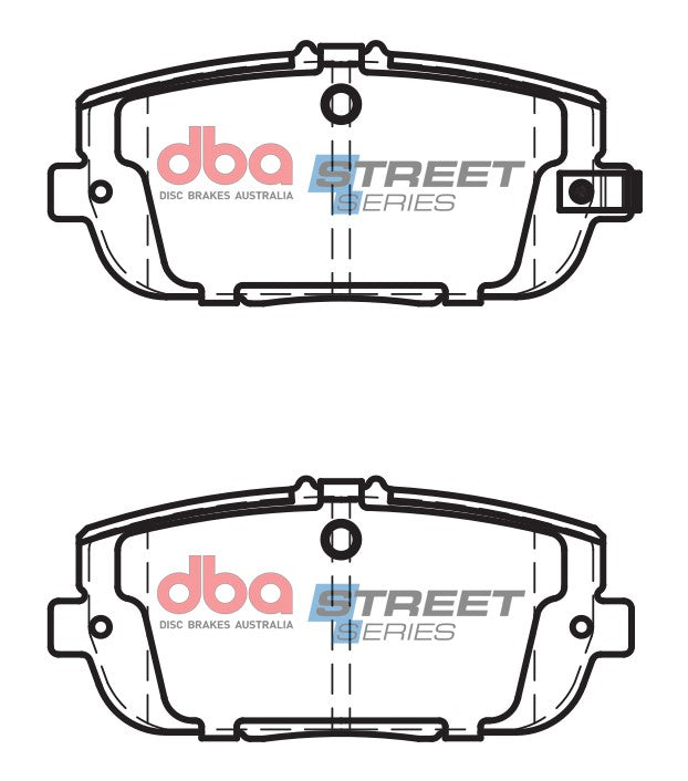 DBA Brake Pads Street Series Ceramic | Rear Axle — BP OPREMA I SERVIS d.o.o.
