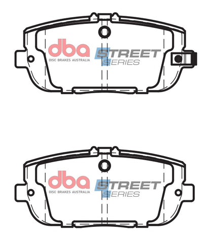 DBA Brake Pads Street Series Ceramic | Rear Axle — BP OPREMA I SERVIS d.o.o.