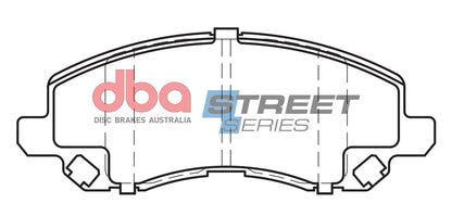 DBA Brake Pads Street Series Ceramic | Front Axle — BP OPREMA I SERVIS d.o.o.