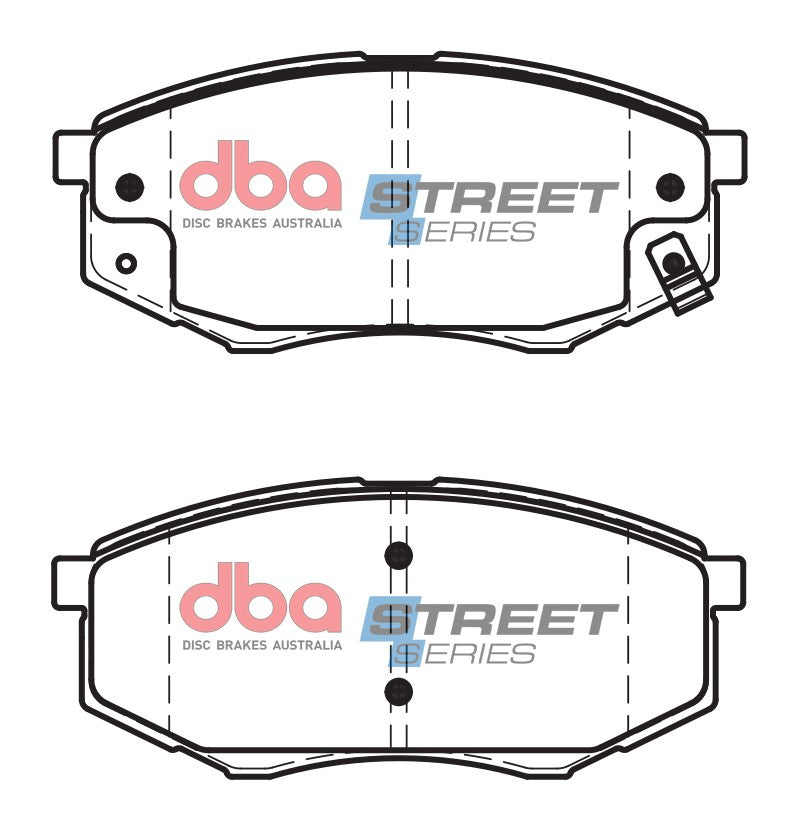 DBA Brake Pads Street Series Ceramic | Front Axle — BP OPREMA I SERVIS d.o.o.