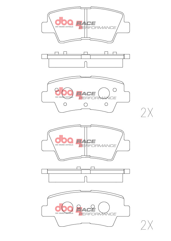 DBA Brake Pads Race Performance — BP OPREMA I SERVIS d.o.o.