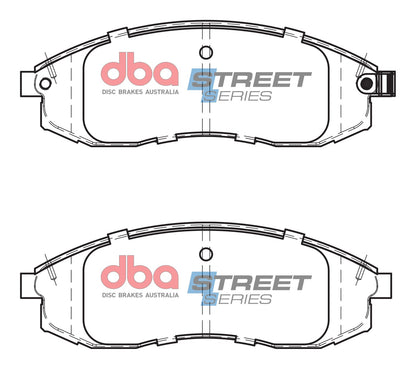 DBA Brake Pads Street Series Ceramic | Front Axle — BP OPREMA I SERVIS d.o.o.