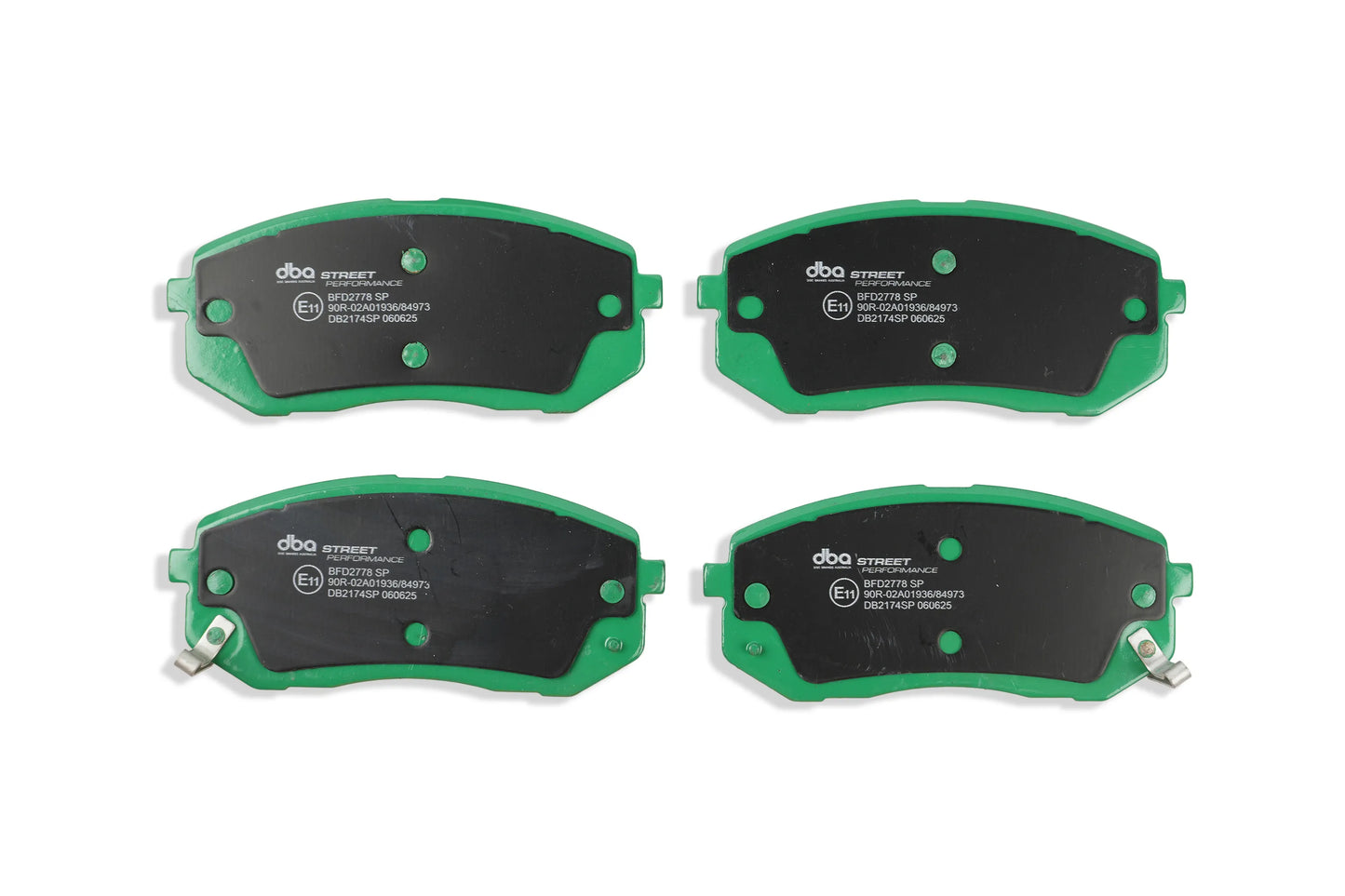 DBA Brake Kit - Street Series T2 Slotted & Street Performance Brake Pads (2x DBA2472S + DB2174SP) — BP OPREMA I SERVIS d.o.o.