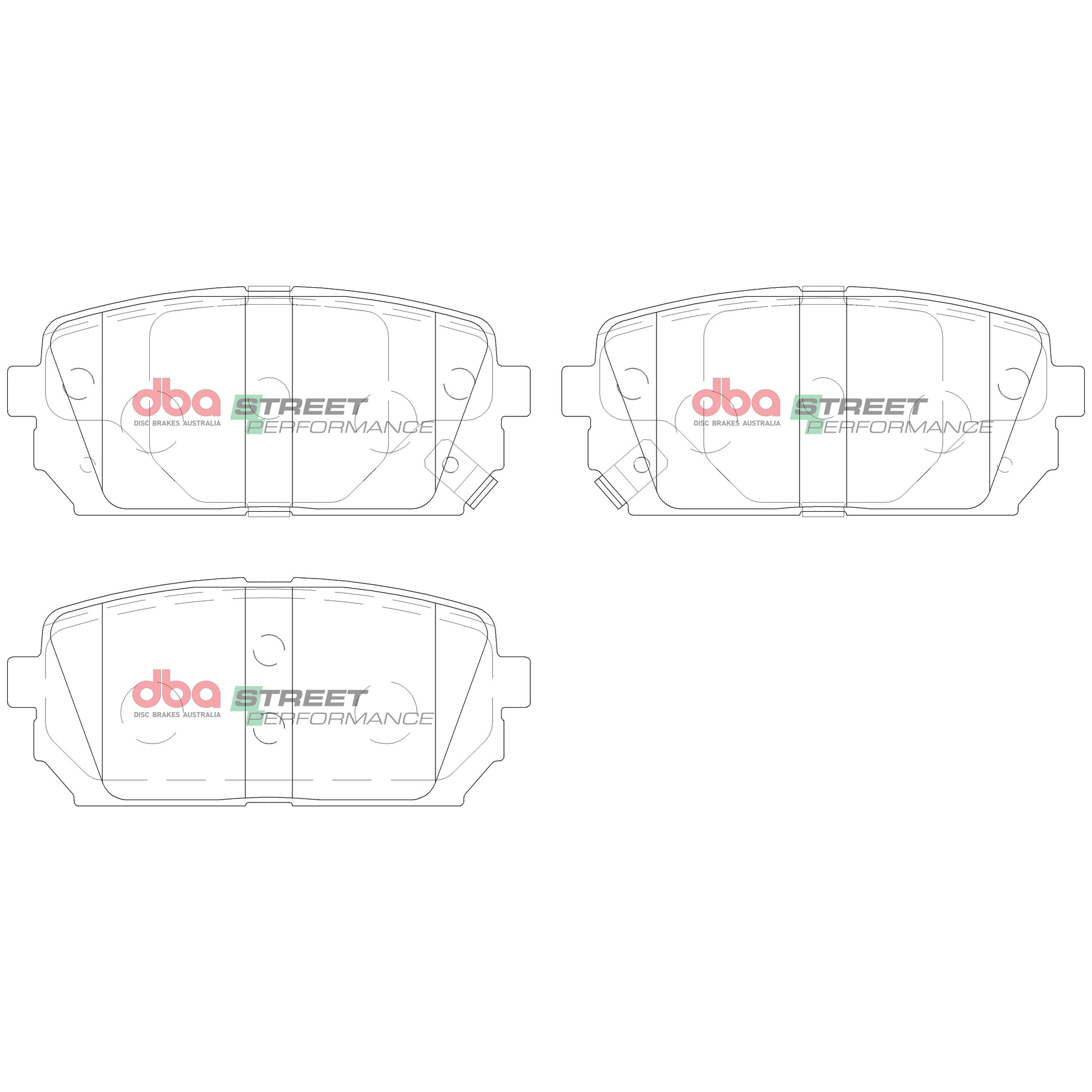 DBA Brake Pads Street Performance — BP OPREMA I SERVIS d.o.o.