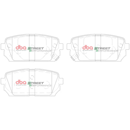 DBA Brake Pads Street Performance — BP OPREMA I SERVIS d.o.o.