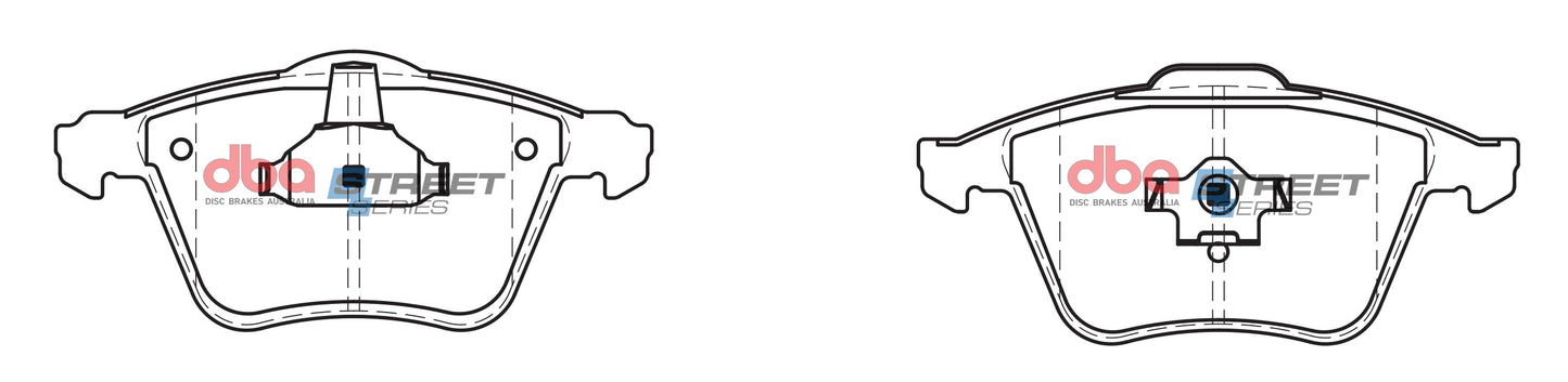 DBA Brake Pads Street Series Ceramic | Front Axle — BP OPREMA I SERVIS d.o.o.
