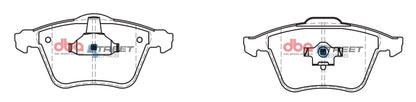 DBA Brake Pads Street Series Ceramic | Front Axle — BP OPREMA I SERVIS d.o.o.