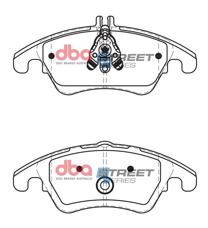 DBA Brake Pads Street Series Ceramic | Front Axle — BP OPREMA I SERVIS d.o.o.