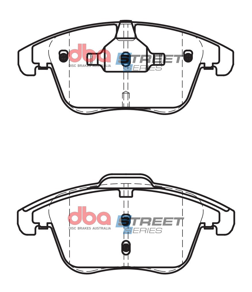 DBA Brake Pads Street Series Ceramic | Front Axle — BP OPREMA I SERVIS d.o.o.