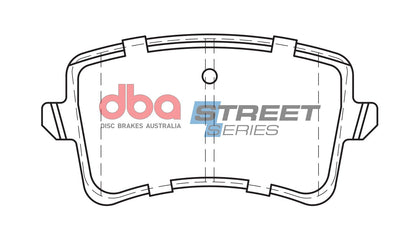 DBA Brake Pads Street Series Ceramic | Rear Axle — BP OPREMA I SERVIS d.o.o.