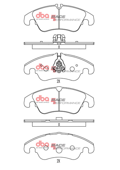 DBA Brake Pads Race Performance — BP OPREMA I SERVIS d.o.o.