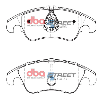 DBA Brake Pads Street Series Ceramic | Front Axle — BP OPREMA I SERVIS d.o.o.