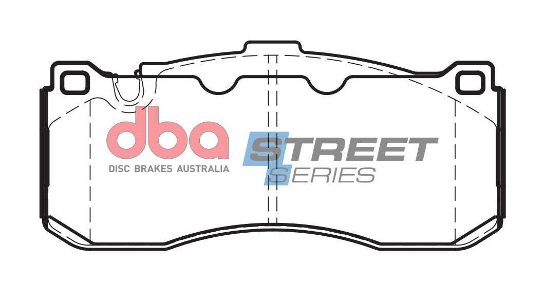 DBA Brake Pads Street Series Ceramic | Front Axle — BP OPREMA I SERVIS d.o.o.