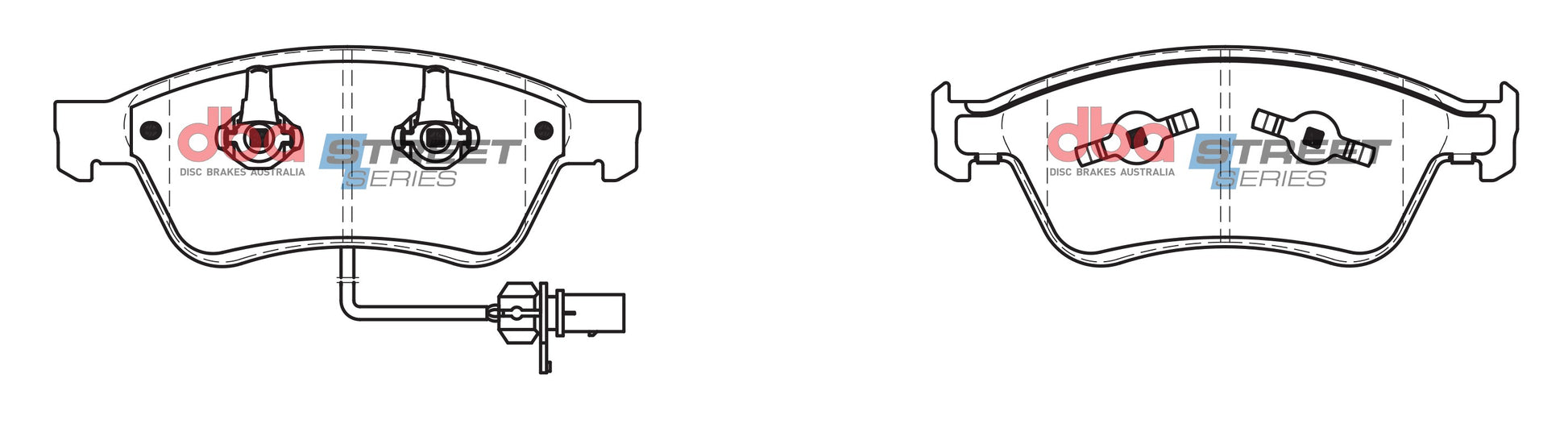 DBA Brake Pads Street Series Semi-metallic | Front Axle — BP OPREMA I SERVIS d.o.o.