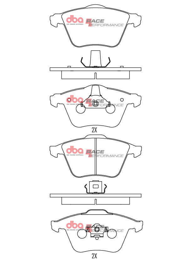 DBA Brake Pads Race Performance — BP OPREMA I SERVIS d.o.o.