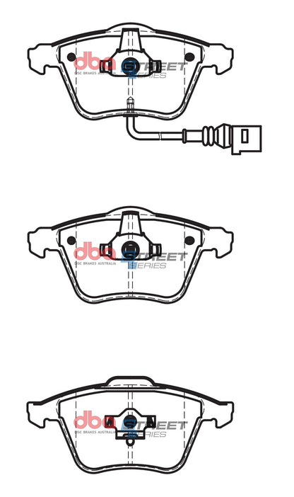 DBA Brake Pads Street Series Ceramic | Front Axle — BP OPREMA I SERVIS d.o.o.