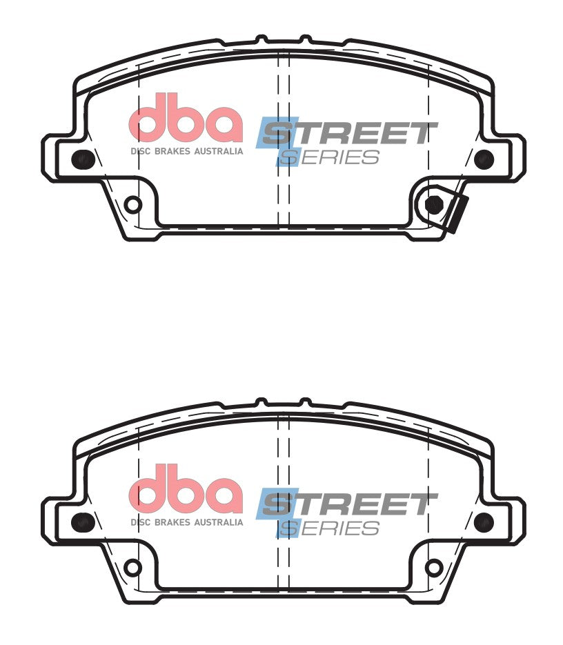DBA Brake Pads Street Series Ceramic | Front Axle — BP OPREMA I SERVIS d.o.o.