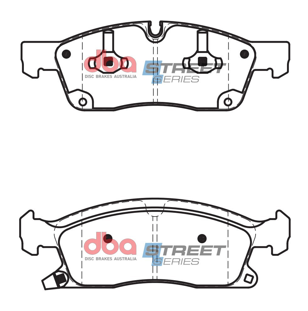 DBA Brake Pads Street Series Ceramic | Front Axle — BP OPREMA I SERVIS d.o.o.