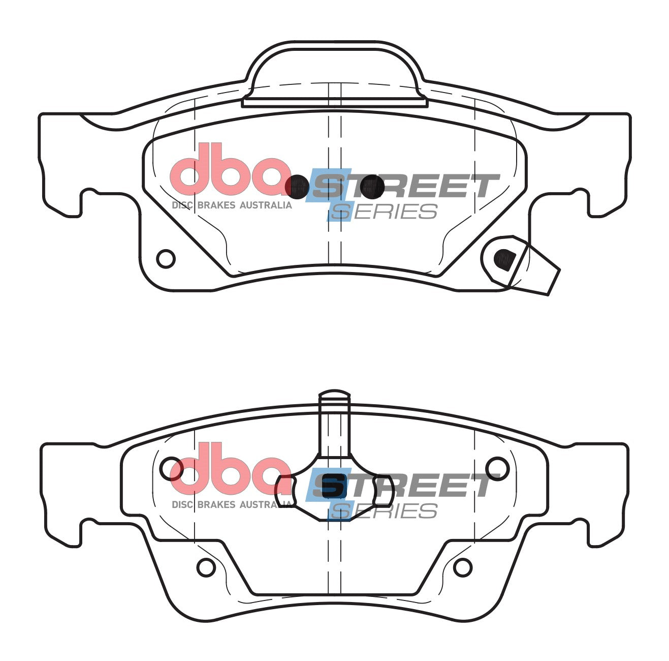 DBA Brake Pads Street Series Ceramic | Rear Axle — BP OPREMA I SERVIS d.o.o.