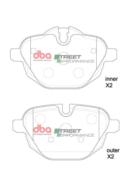 DBA Brake Pads Street Performance | Rear Axle — BP OPREMA I SERVIS d.o.o.