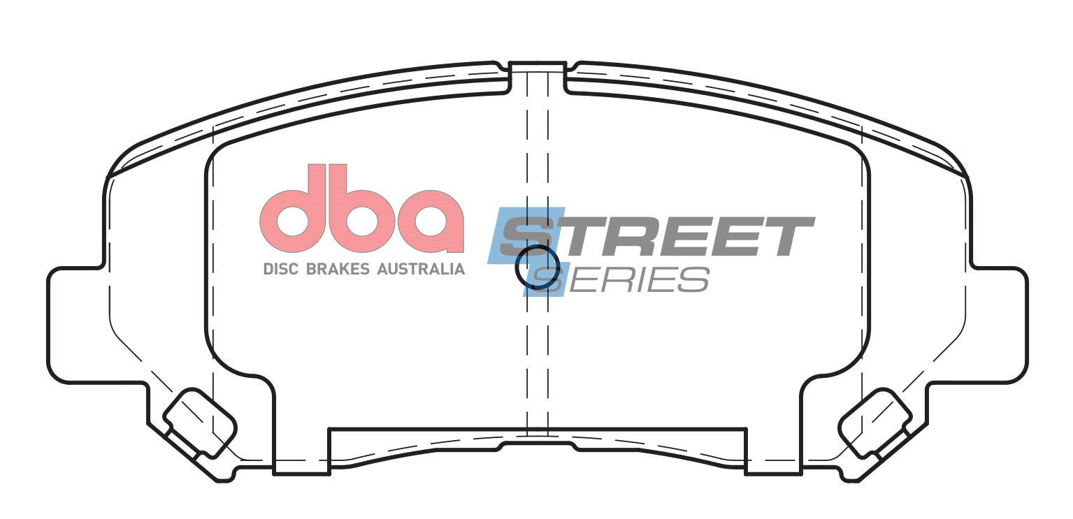 DBA Brake Pads Street Series Ceramic | Front Axle — BP OPREMA I SERVIS d.o.o.