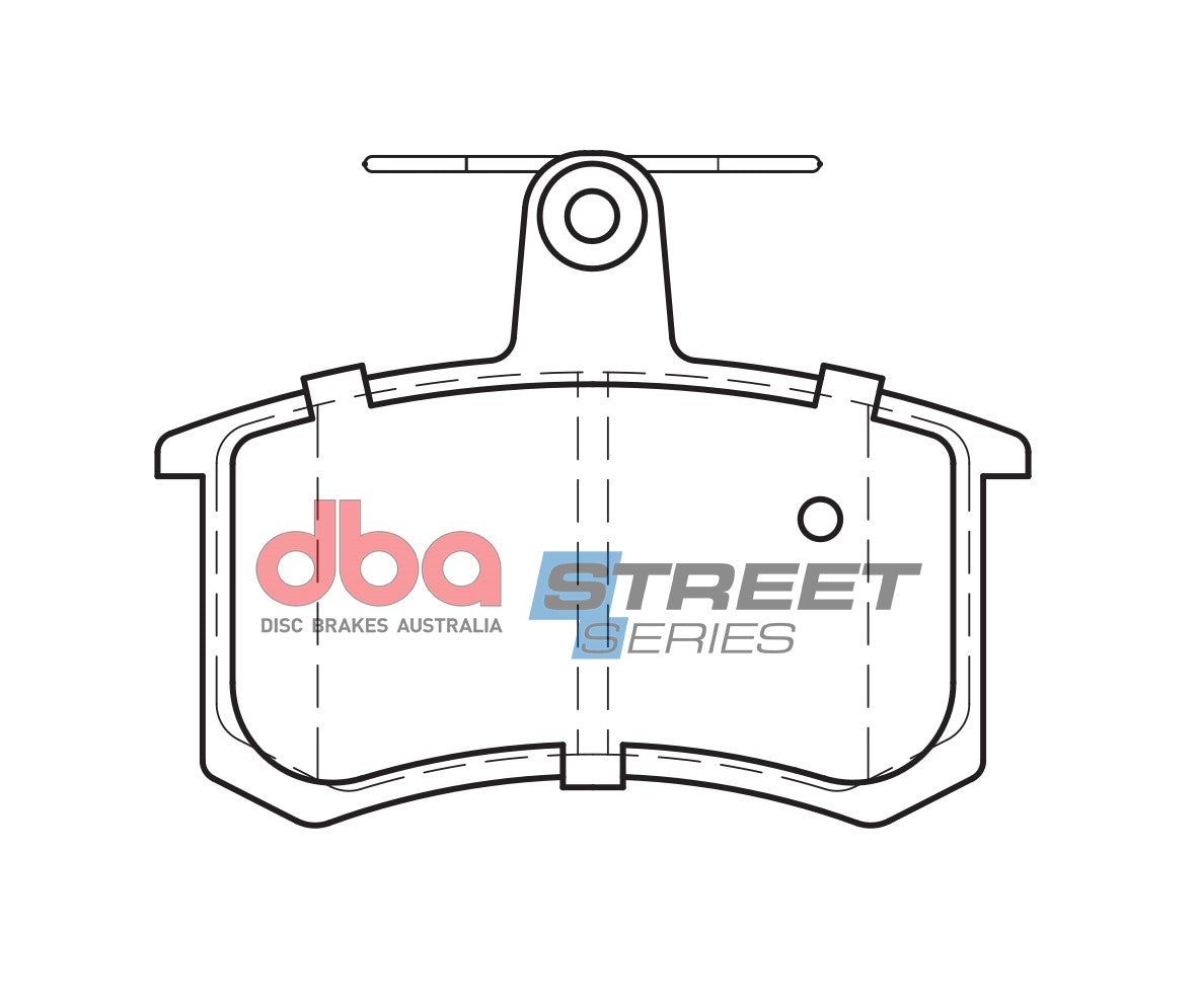 DBA Brake Pads Street Series Ceramic | Rear Axle — BP OPREMA I SERVIS d.o.o.