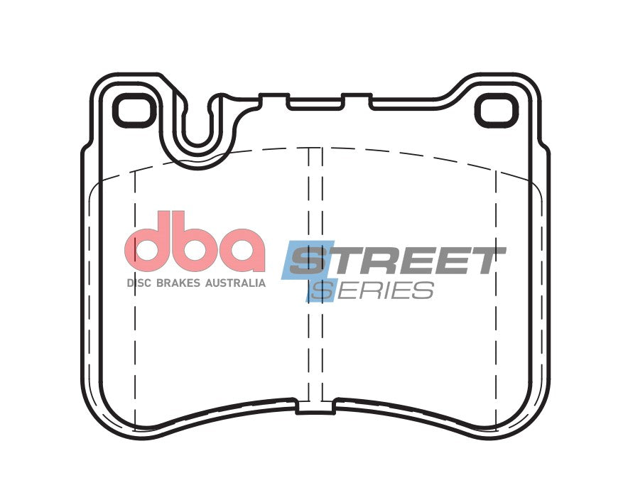 DBA Brake Pads Street Series Ceramic | Front Axle — BP OPREMA I SERVIS d.o.o.