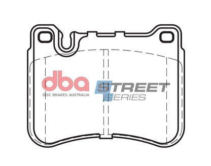 DBA Brake Pads Street Series Ceramic | Front Axle — BP OPREMA I SERVIS d.o.o.