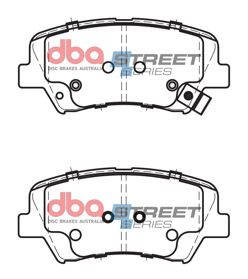 DBA Brake Pads Street Series Ceramic | Front Axle — BP OPREMA I SERVIS d.o.o.