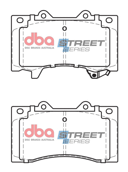 DBA Brake Pads Street Series Semi-metallic | Front Axle — BP OPREMA I SERVIS d.o.o.