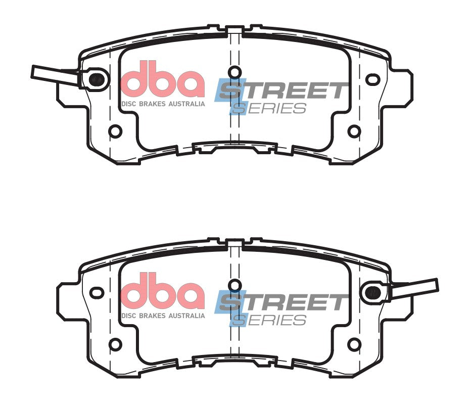 DBA Brake Pads Street Series Ceramic | Rear Axle — BP OPREMA I SERVIS d.o.o.