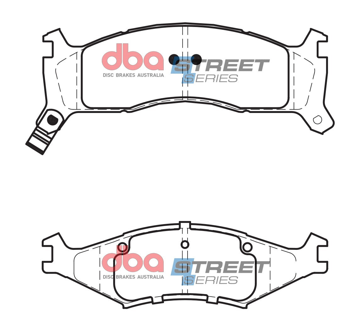 DBA Brake Pads Street Series Ceramic | Front Axle — BP OPREMA I SERVIS d.o.o.
