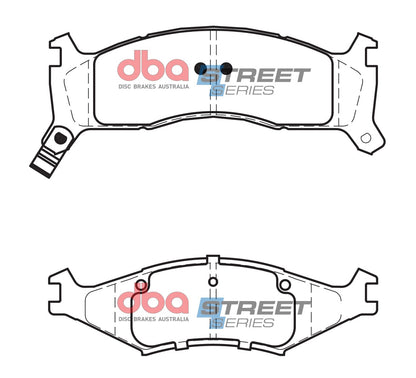 DBA Brake Pads Street Series Ceramic | Front Axle — BP OPREMA I SERVIS d.o.o.