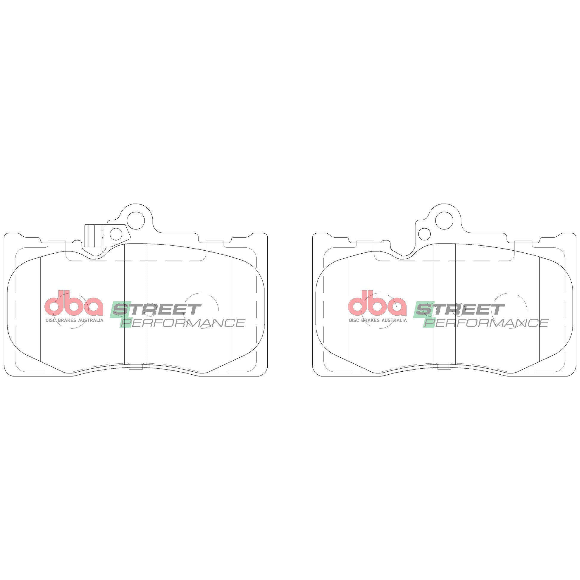 DBA Brake Pads Street Performance | Front Axle — BP OPREMA I SERVIS d.o.o.