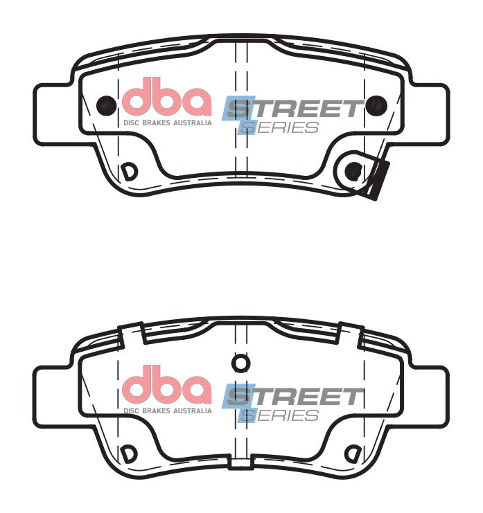 DBA Brake Pads Street Series Ceramic | Rear Axle — BP OPREMA I SERVIS d.o.o.