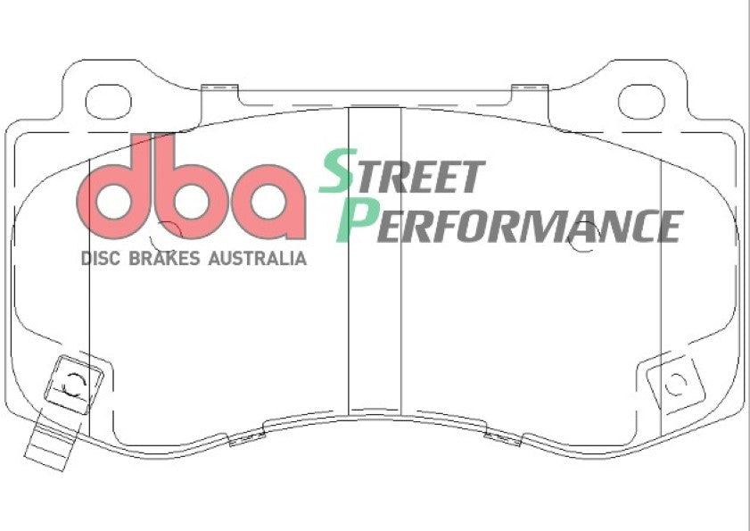 DBA Brake Pads Street Performance | Front Axle — BP OPREMA I SERVIS d.o.o.