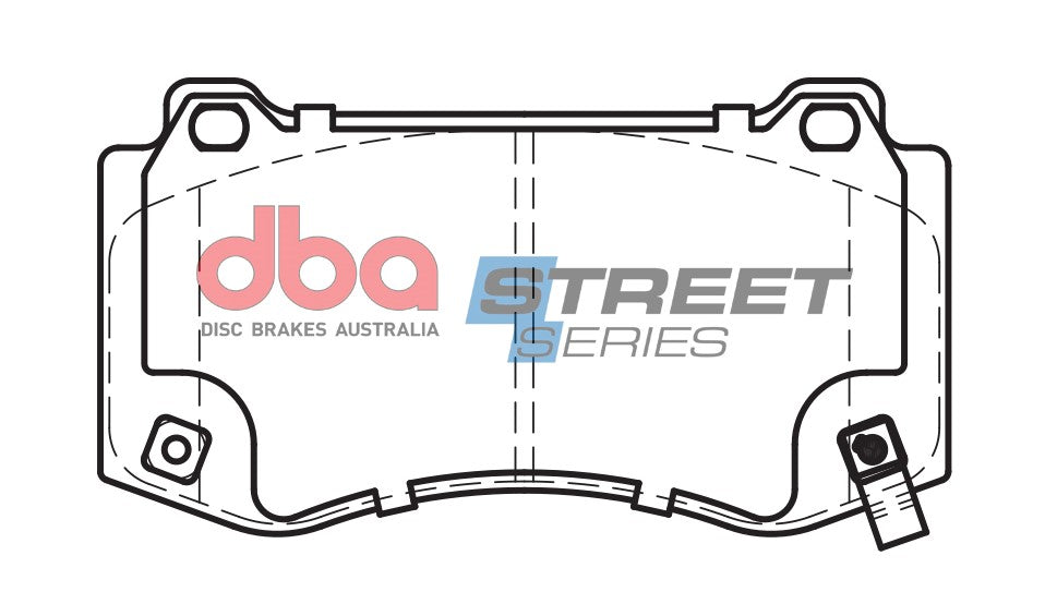 DBA Brake Pads Street Series Ceramic | Front Axle — BP OPREMA I SERVIS d.o.o.