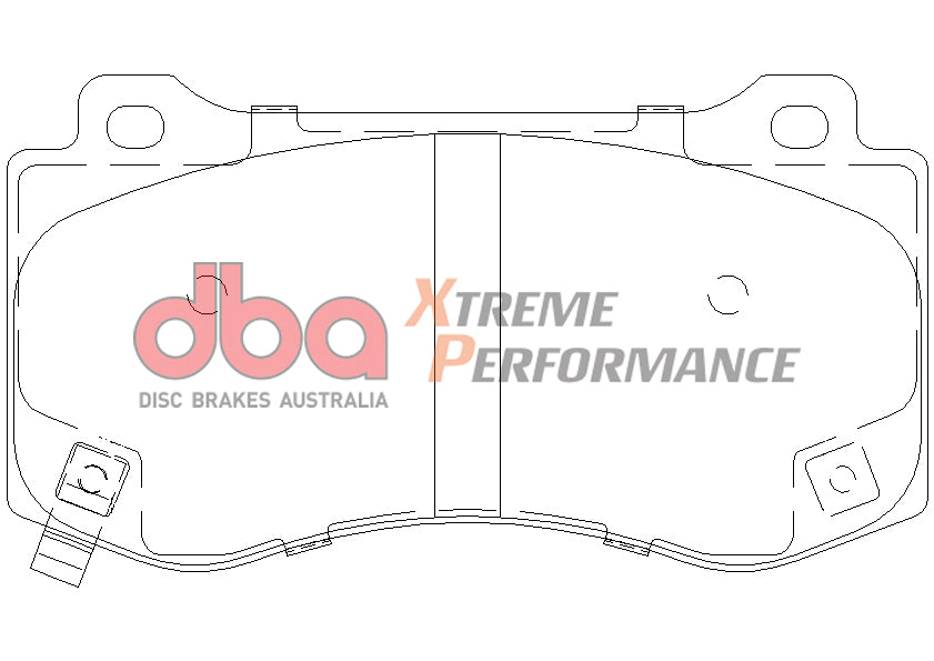 DBA Brake Kit - 4000 Series T3 Slotted & Xtreme Performance Brake Pads (2x DBA42532S + DB2259XP) — BP OPREMA I SERVIS d.o.o.