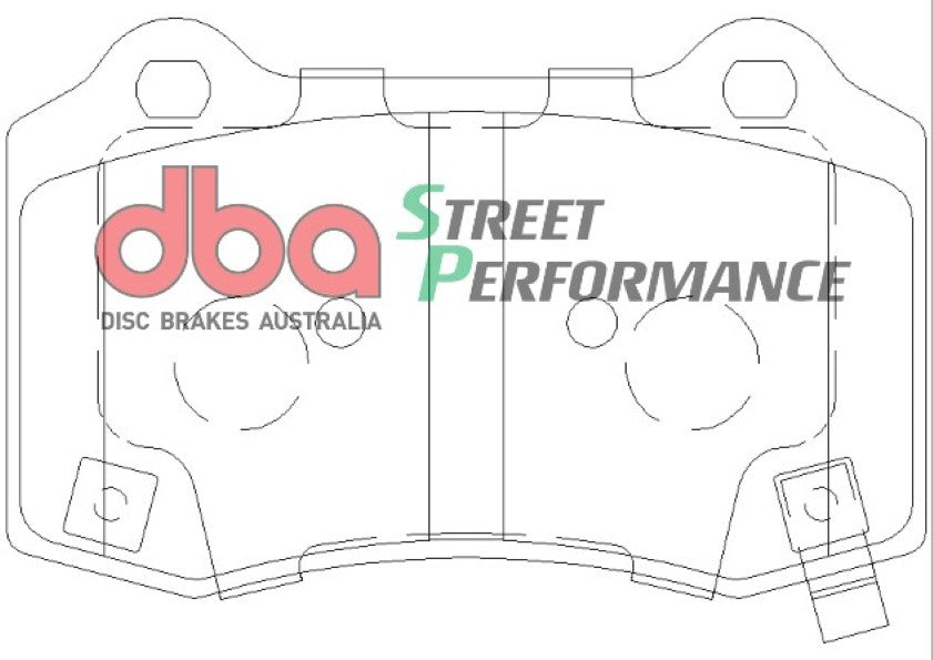 DBA Brake Pads Street Performance | Rear Axle — BP OPREMA I SERVIS d.o.o.