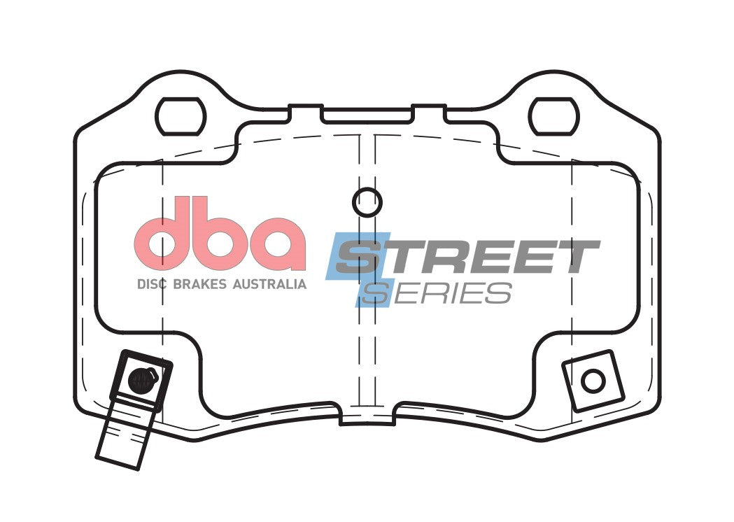 DBA Brake Pads Street Series Ceramic | Rear Axle — BP OPREMA I SERVIS d.o.o.