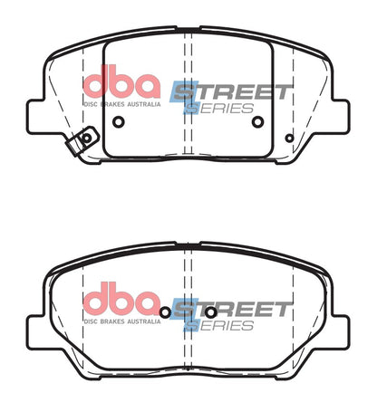 DBA Brake Pads Street Series Ceramic | Front Axle — BP OPREMA I SERVIS d.o.o.