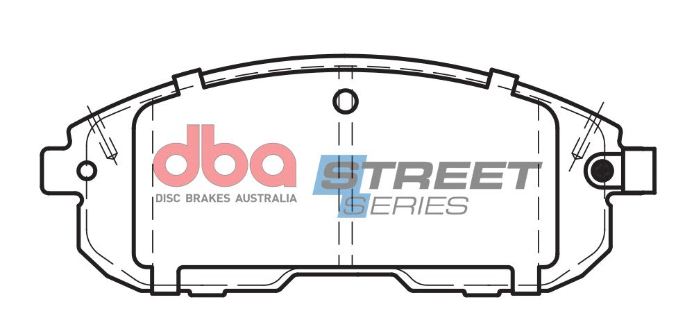DBA Brake Pads Street Series Ceramic | Front Axle — BP OPREMA I SERVIS d.o.o.