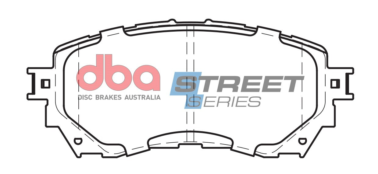 DBA Brake Pads Street Series Ceramic | Front Axle — BP OPREMA I SERVIS d.o.o.