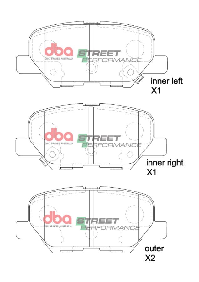 DBA Brake Pads Street Performance | Rear Axle — BP OPREMA I SERVIS d.o.o.
