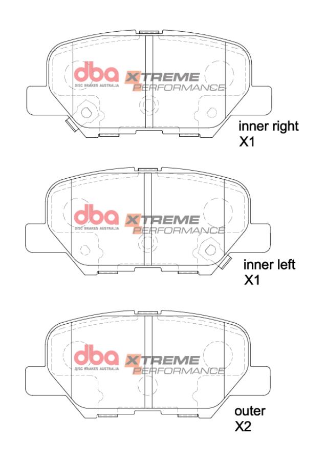 DBA Brake Pads Xtreme Performance | Rear Axle — BP OPREMA I SERVIS d.o.o.
