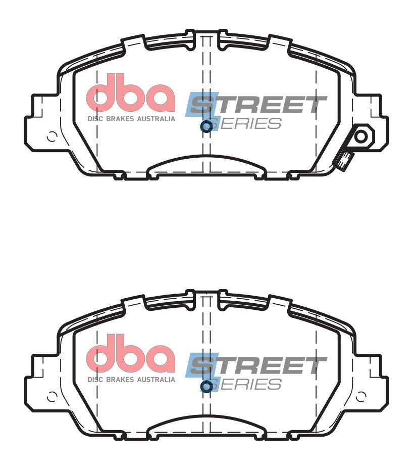 DBA Brake Pads Street Series Ceramic | Front Axle — BP OPREMA I SERVIS d.o.o.